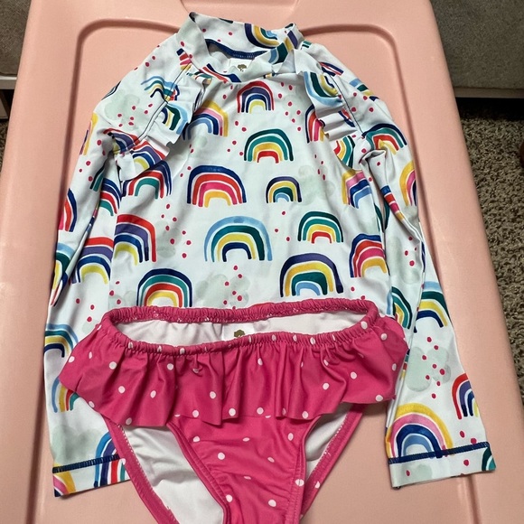 Tucker + Tate Swim Rainbows - Picture 1 of 3